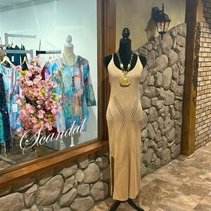 NWT Sweetkarma Almond Bodycon Knit Dress M